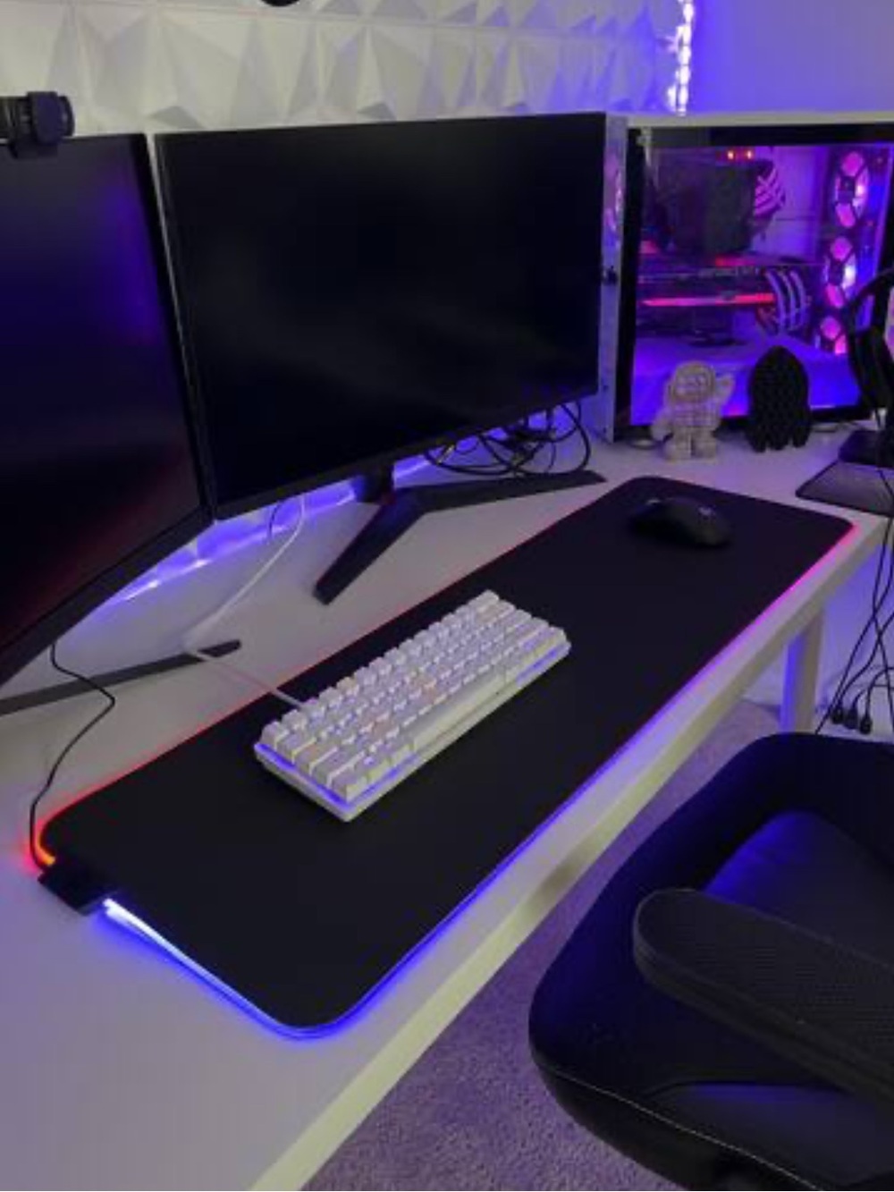 🆕 SteelSeries QcK Prism Cloth RGB Gaming ESports Mouse Pad RBG Illumination